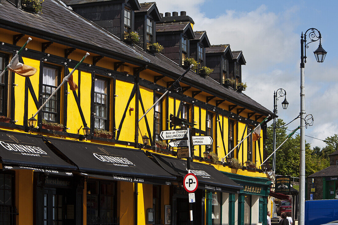 Ein irisches Pub in Blarney, Blarney, County Cork, Irland