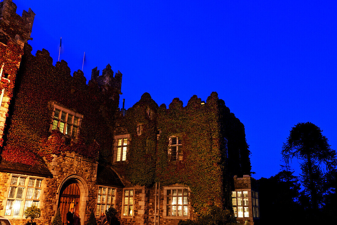 Waterford Schloss in der Nacht, Waterford, Waterford County, Irland