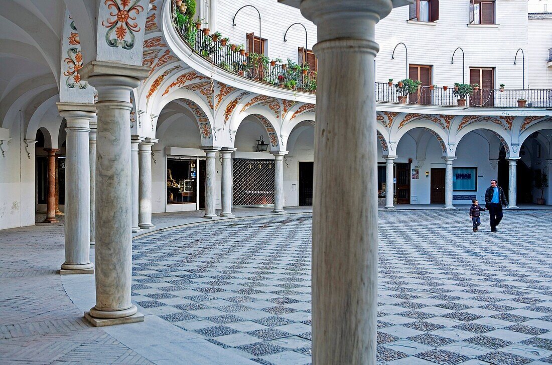 Cabildo square  Seville, Andalusia, Spain
