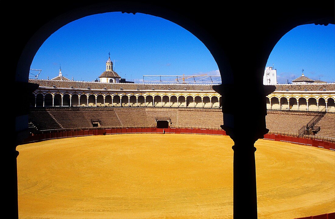 Maestranza bullring  Seville, Andalusia, Spain
