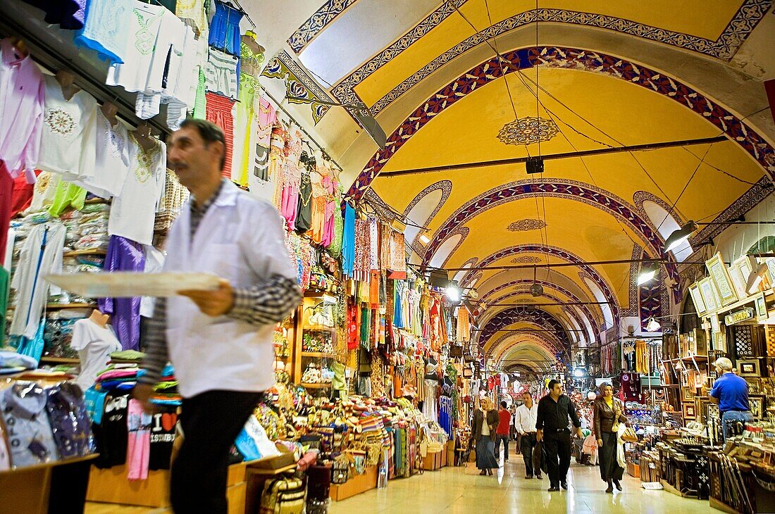 Grand Bazaar, Kavaflar street, Istanbul, Turkey