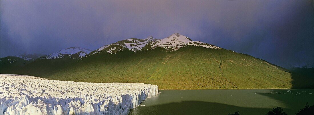 Perito Moreno Glacier in the Los Glaciares National Park, Patagonia, Argentina  America, South America, Patagonia, Argentina, November 2003