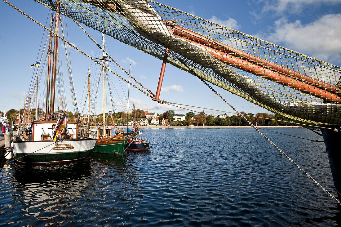 Harbor, Eckernforde, Schleswig-Holstein, Germany