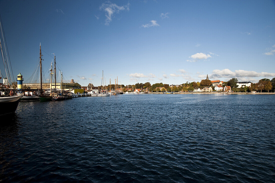 Harbor, Eckernforde, Schleswig-Holstein, Germany