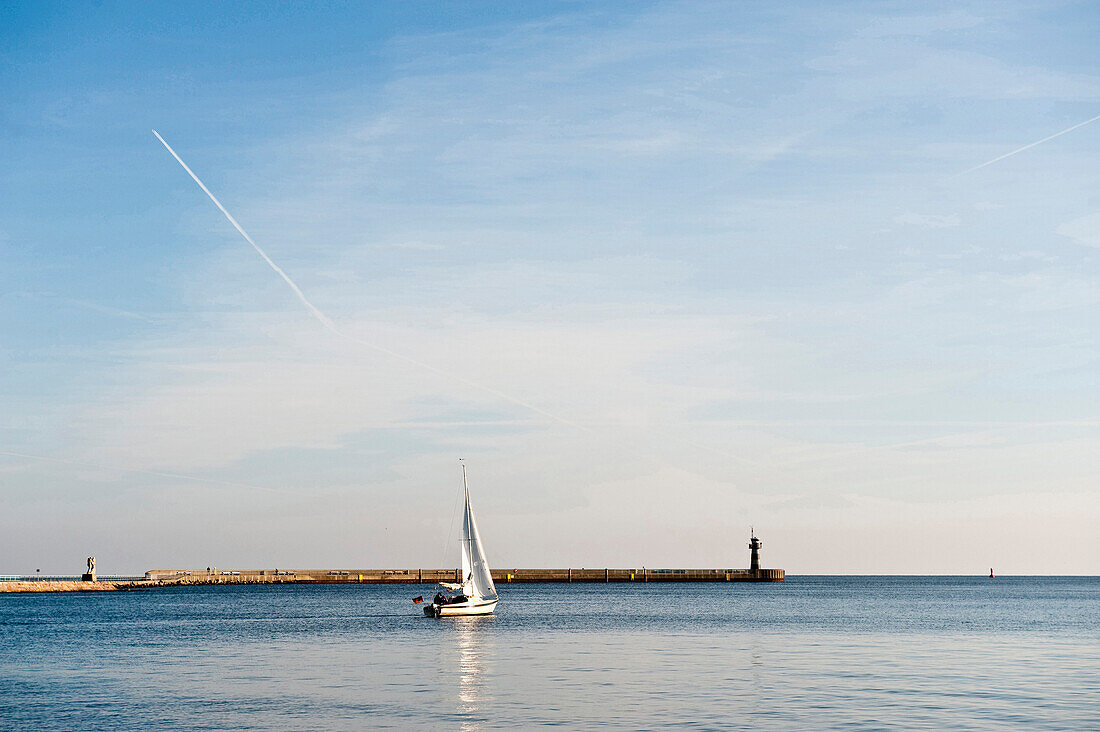 Harbor of Travemunde, Lubeck, Schleswig-Holstein, Germany