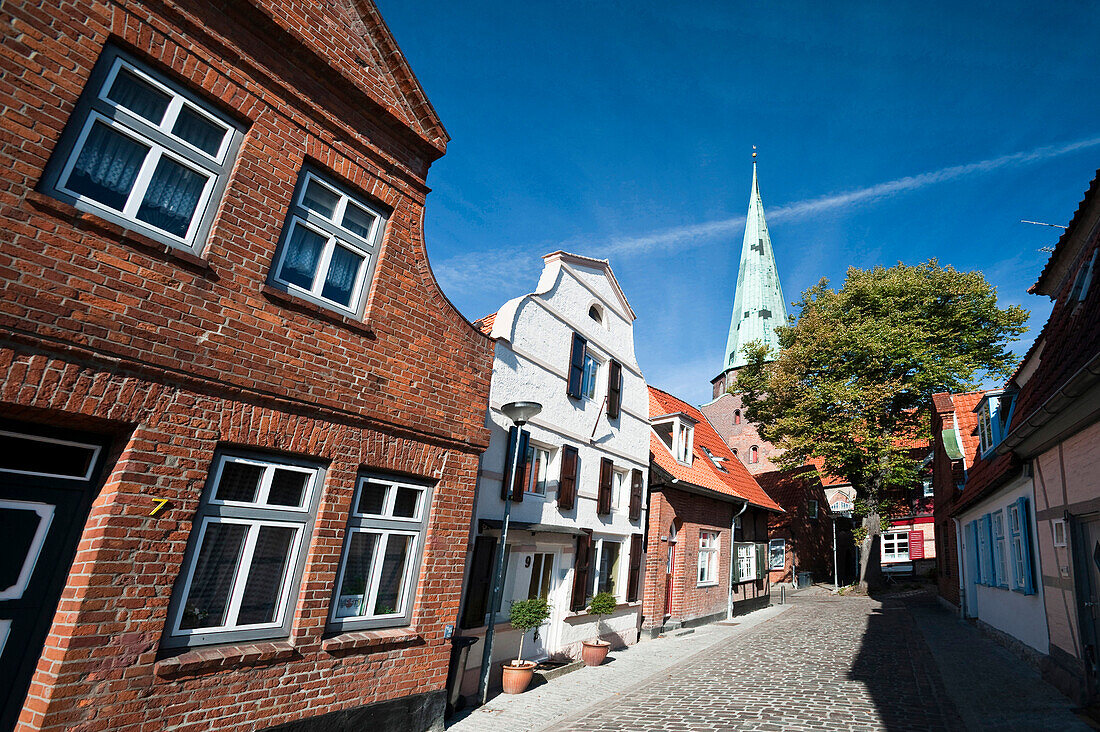 Old town, Travemunde, Lubeck, Schleswig-Holstein, Germany