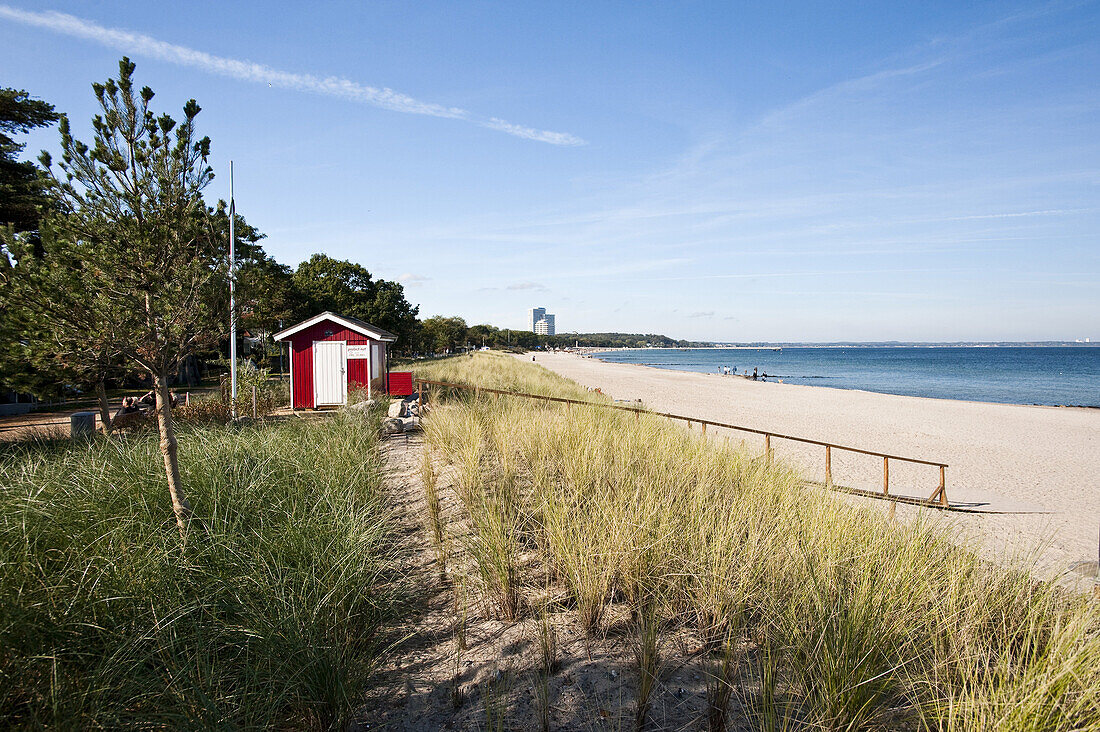 Sandstrand, Timmendorfer Strand, Schleswig-Holstein, Deutschland