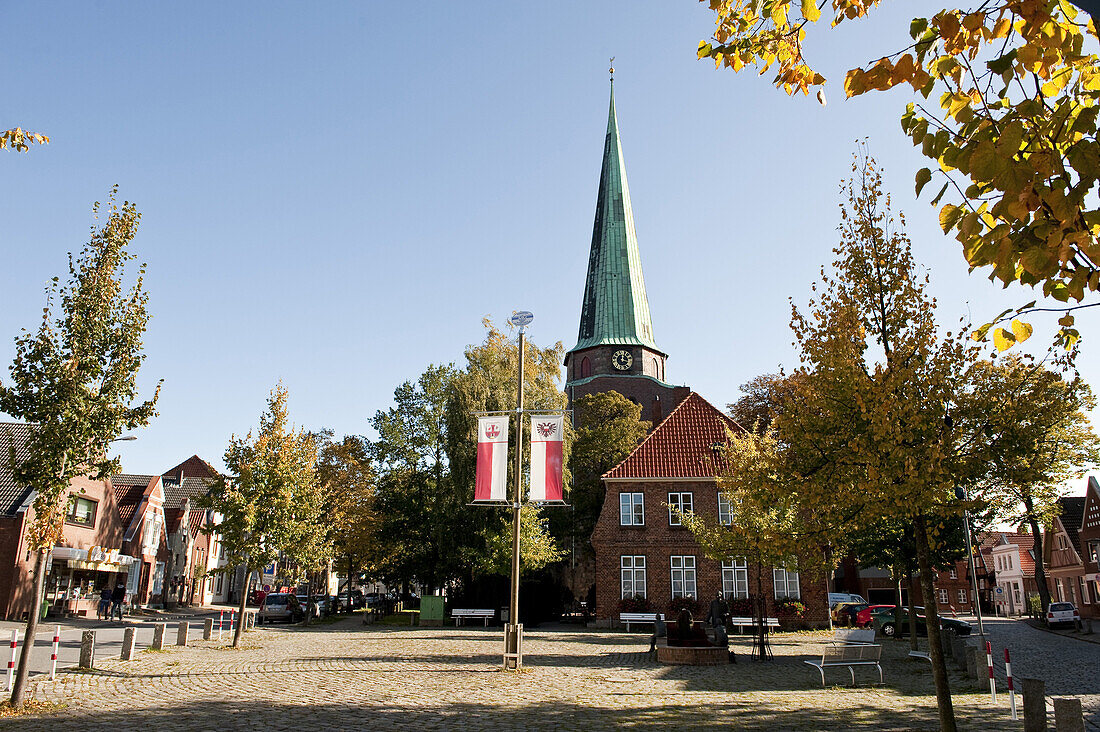 St.-Lorenz-Kirche, Travemünde, Lübeck, Schleswig-Holstein, Deutschland