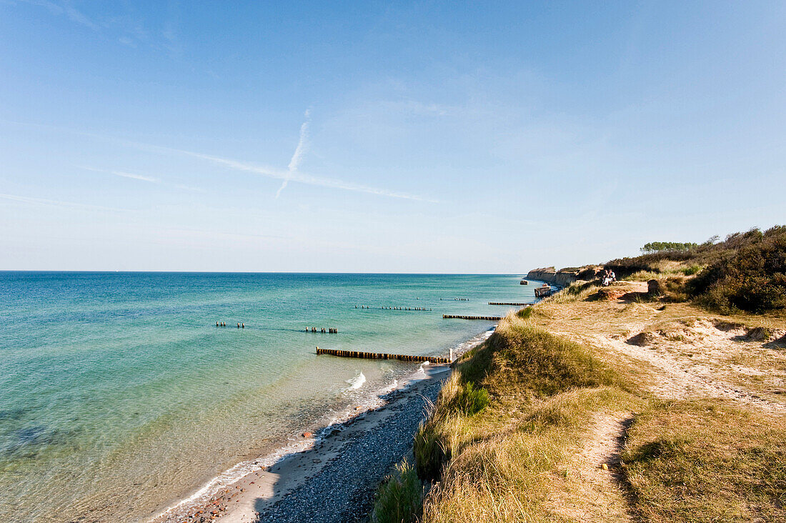 Strand bei Hohe Düne, Warnemünde, Rostock, Mecklenburg-Vorpommern, Deutschland