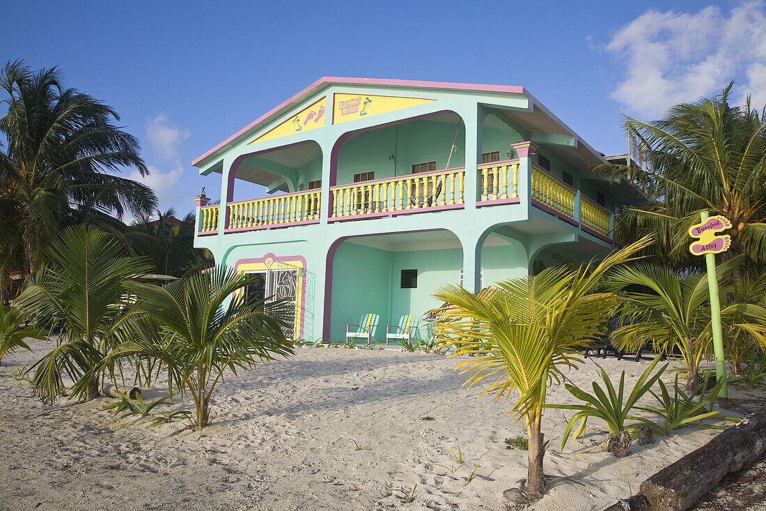 Beachfront house, Caye Caulker, Belize