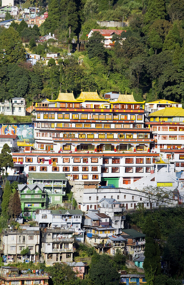 Druk Sangag Choeling Monastery known as Dali Monastery, Darjeeling, West Bengal, India