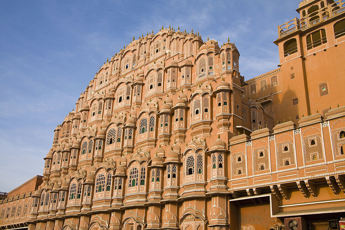 Palace of Winds, Hawa Mahal, built in 1799, Pink City, Jaipur, Rajasthan, India