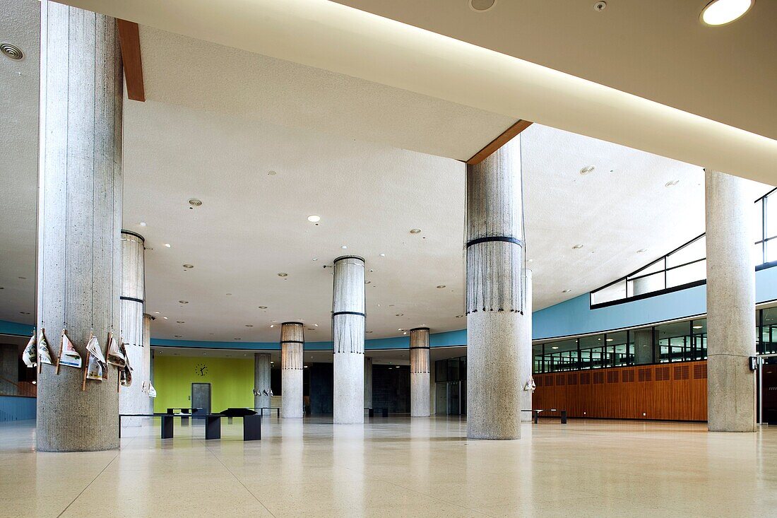 Interior of the House of World Cultures, Berlin, Germany