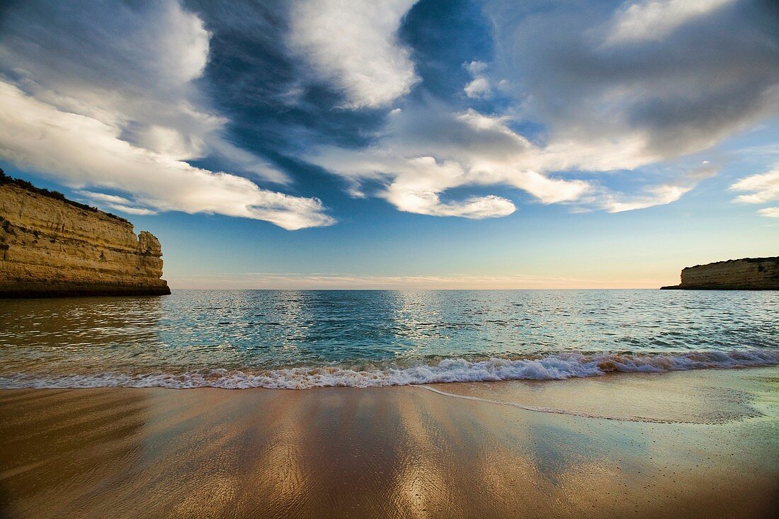 Nossa Senhora da Rocha beach, town of Porches, municipality of Lagoa, district of Faro, region of Algarve, Portugal