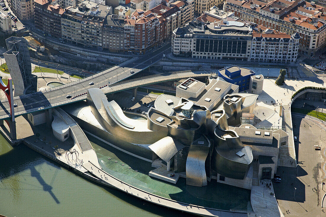 Guggenheim-Museum, Bilbao, Biskaya, Baskenland, Spanien