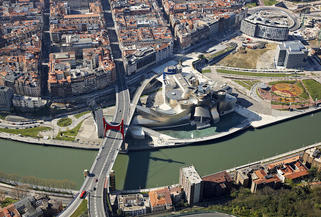 Guggenheim Museum, Bilbao, Biscay, Basque Country, Spain