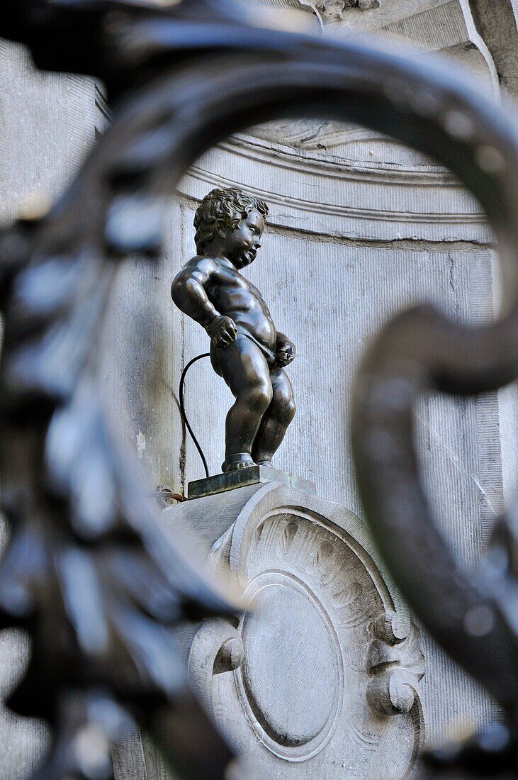 Manneken Pis  Brussels, Belgium, Europe