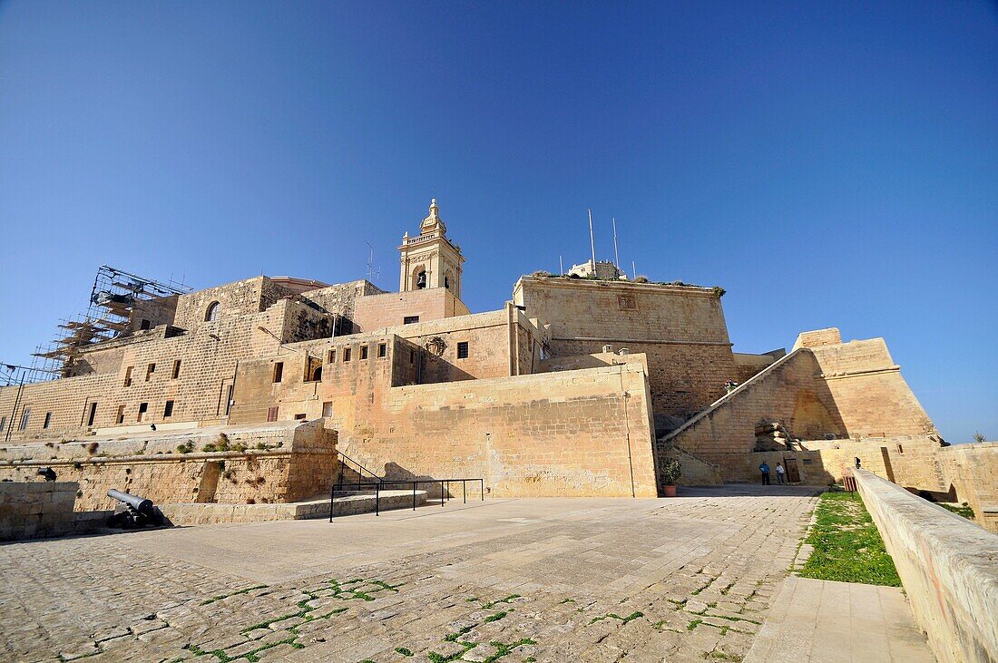 Ic-Cittadella, The Citadel, Victoria Rabat, Gozo island, Malta, Europe, november 2009