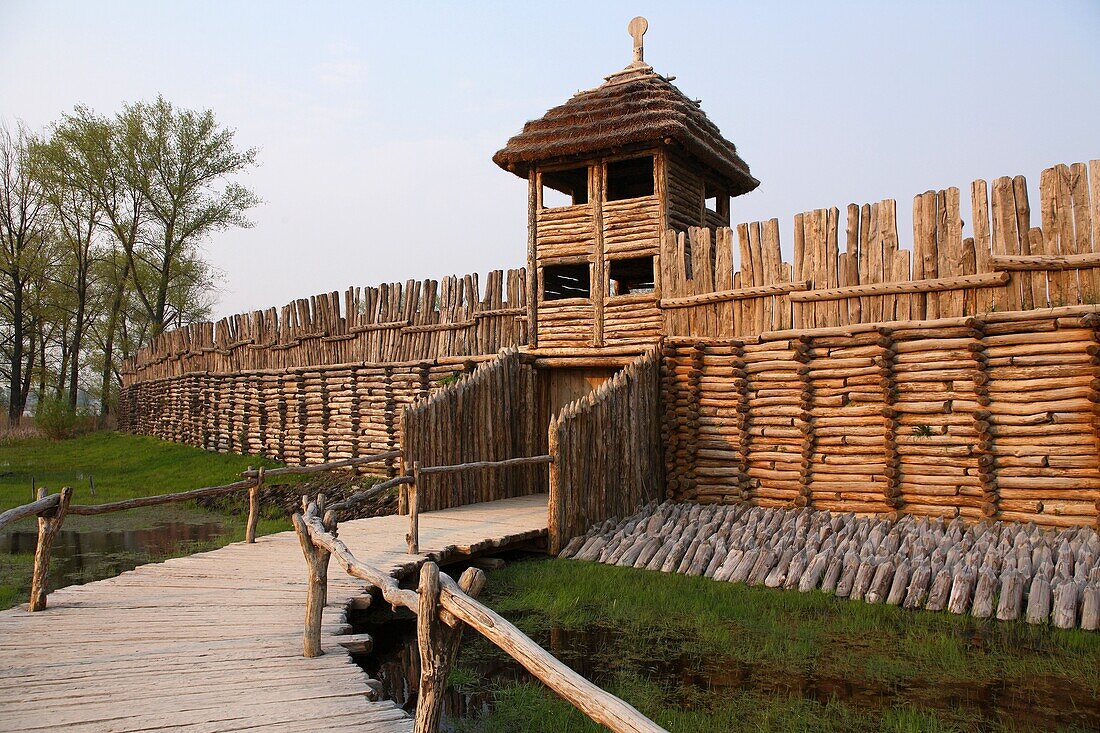 Biskupin, first prehistoric site in Poland