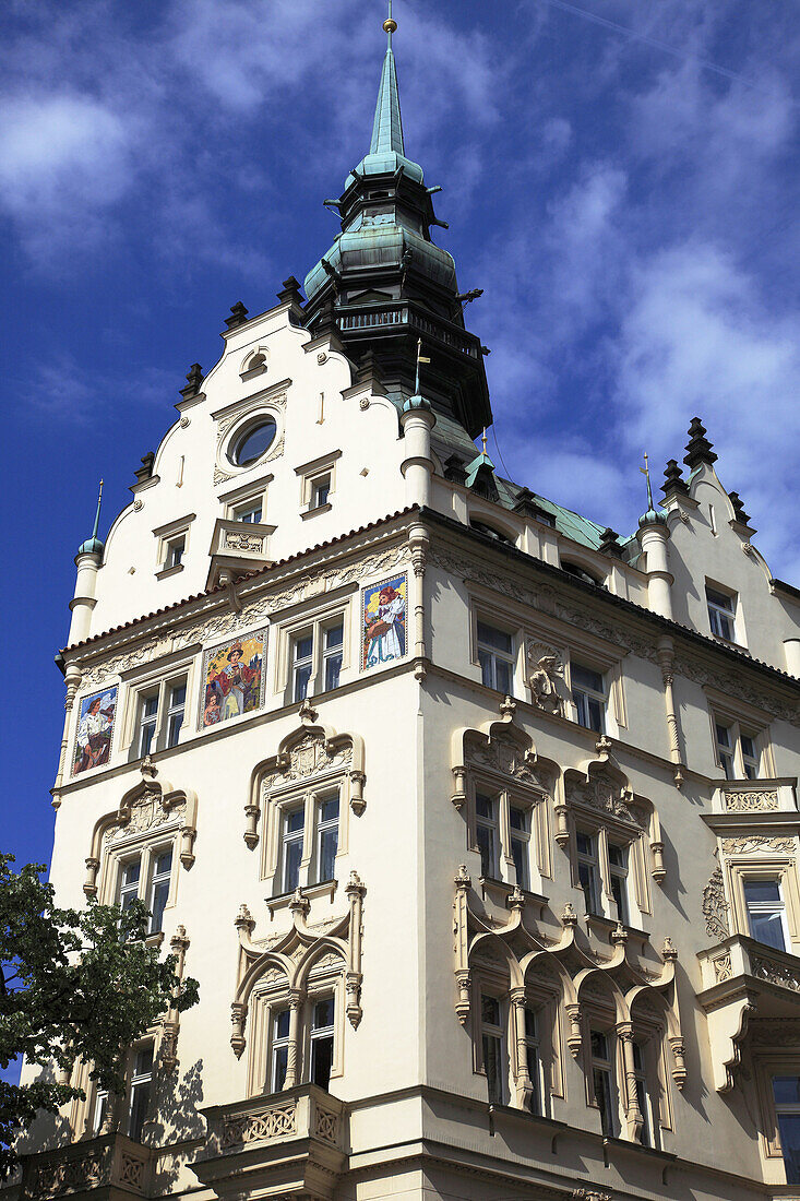 Czech Republic, Prague, Hotel Paris