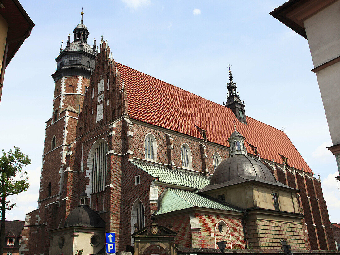 Poland, Krakow, Kazimierz, Corpus Christi Church