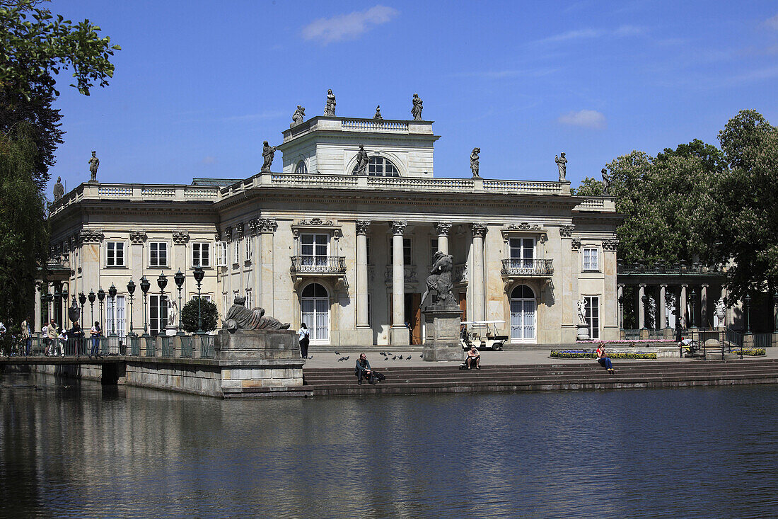 Poland, Warsaw, Lazienki Palace
