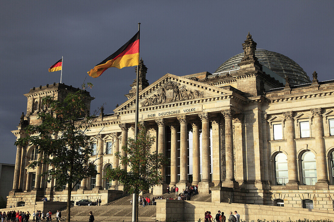 Germany, Berlin, Reichstag, Parliament