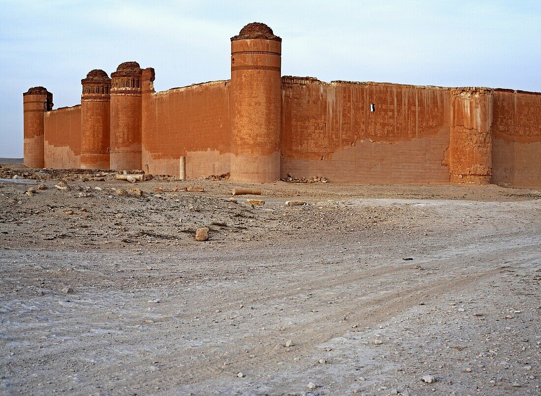 Qasr al-Heir ash-Sharqi, palace of Umayyad khalif Hisham 724-743, Syria