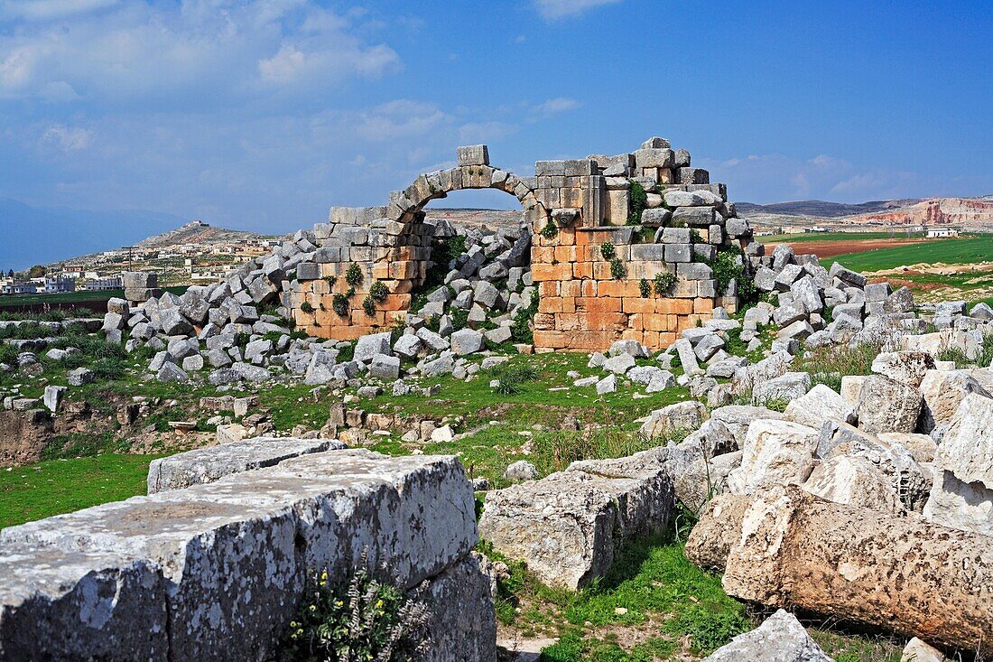 The Antioch gates, Roman city Apamea, Syria
