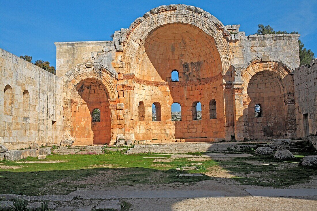 Byzantine church of St  Simeon Stylites 5th century, Qallat Semaan, Syria