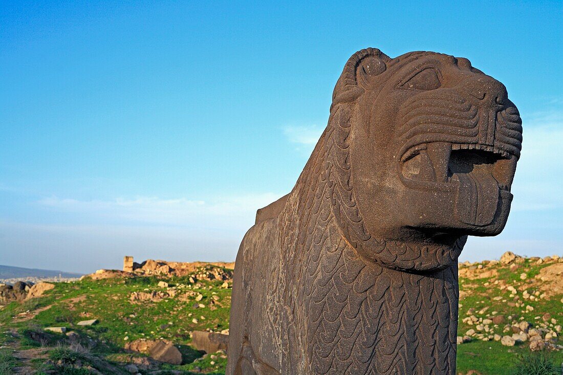 Neo-Hittite temple of Ishtar 10-9 cent  BC, Ain-Dara, Syria