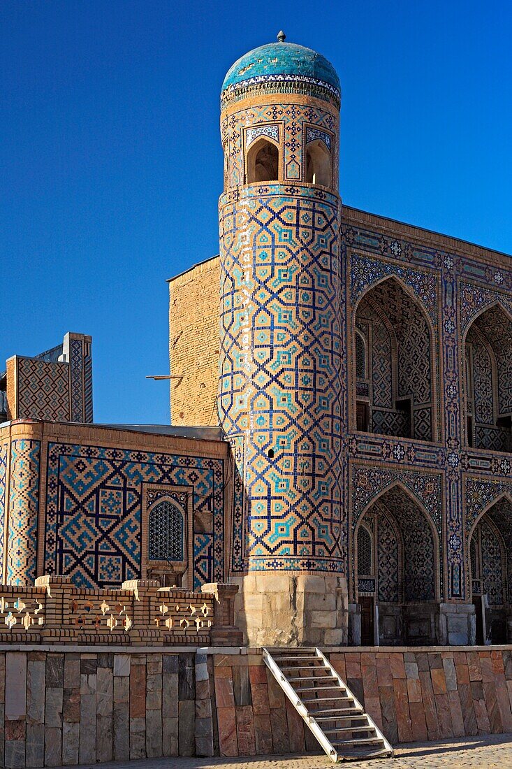 The Tilla Kari Madrasah, Registan Square, Samarkand, Uzbekistan
