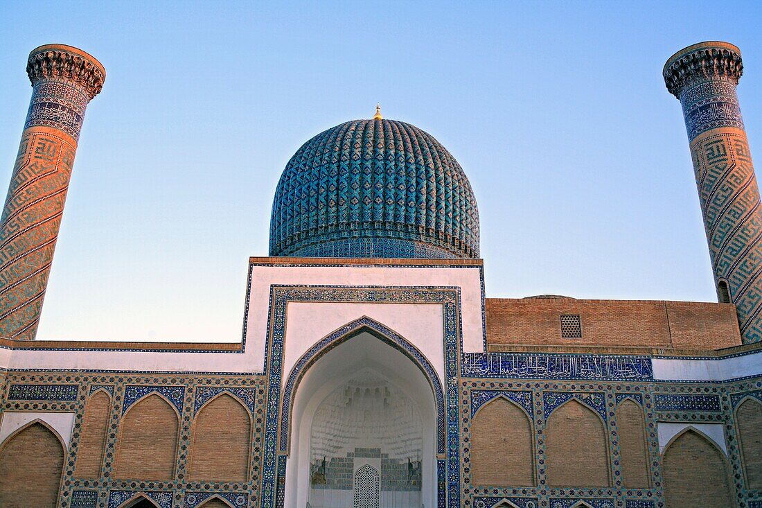 The Gur-Emir Mausoleum, burial place of Timur Tamerlane, Samarkand, Uzbekistan