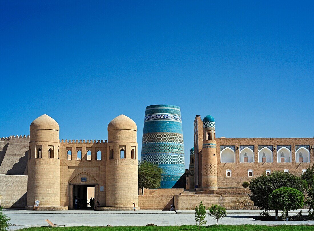 Gates of the old city, Khiva, Uzbekistan