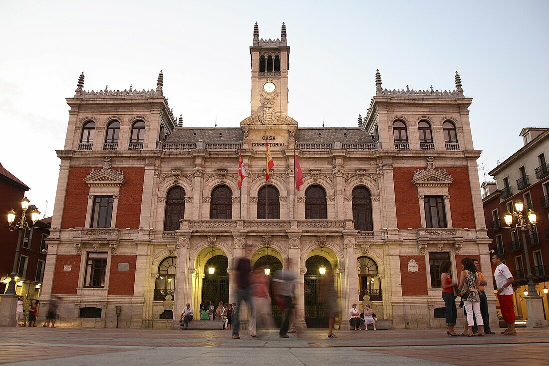City Hall, Plaza Mayor Square, Valladolid, Spain