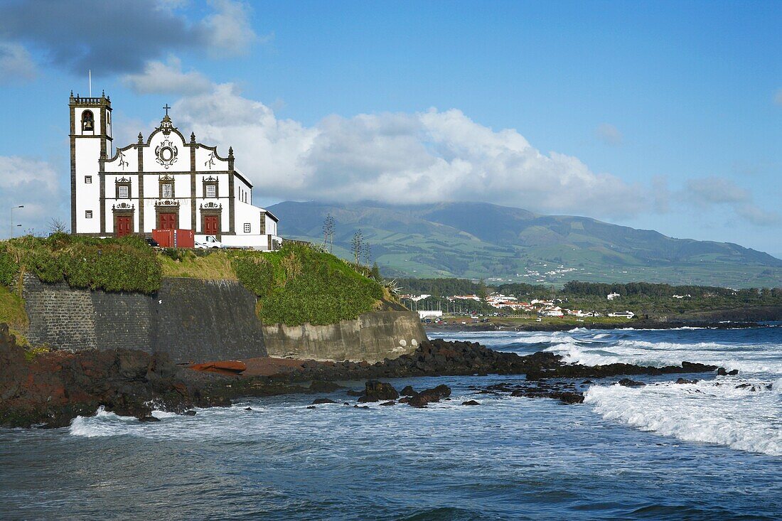 Sao Roque church  Sao Miguel island, Azores, Portugal