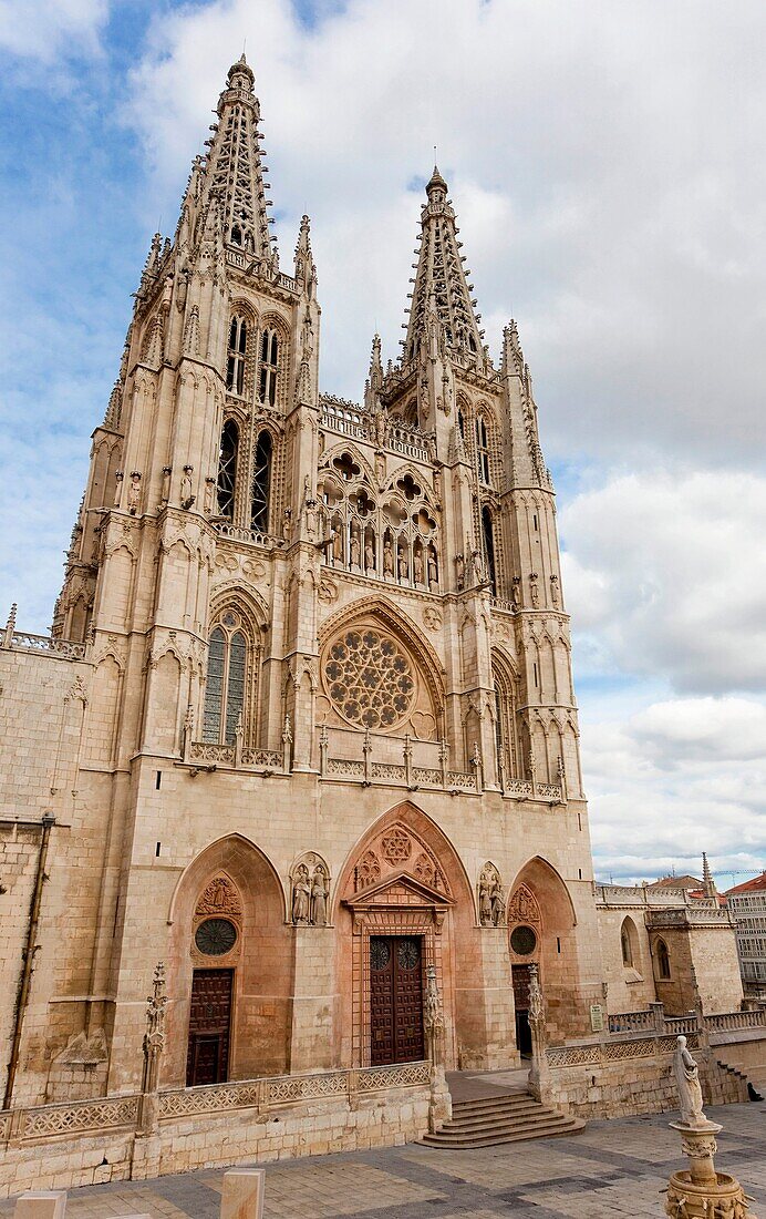 Saint Mary Cathedral  Burgos  Spain