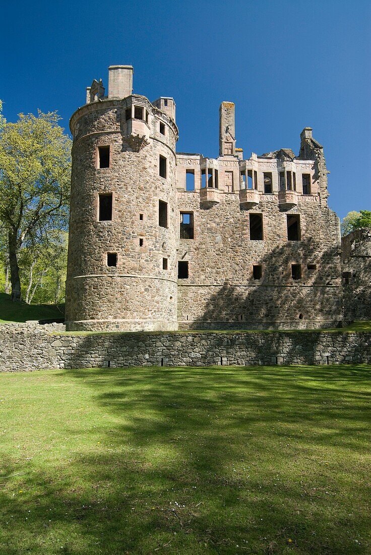 Huntly Castle, Huntly 10 miles east of Dufftown, Scotland, UK