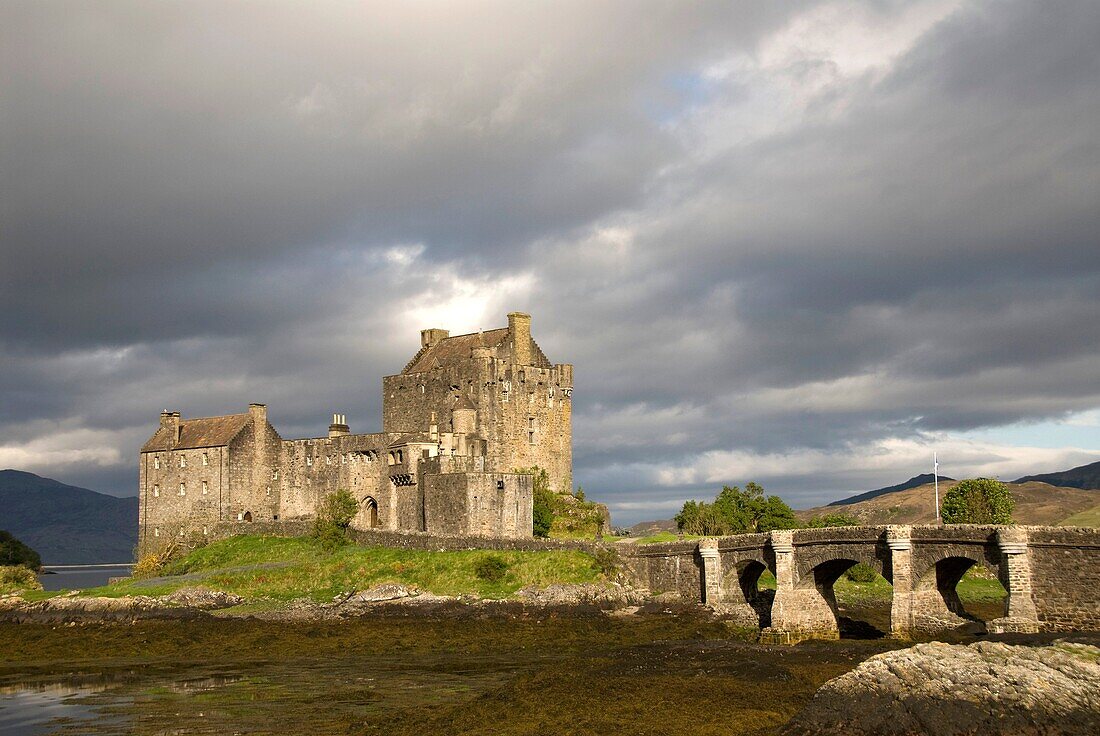 Eilean Donan Castle, near Dornie, Scotland, UK