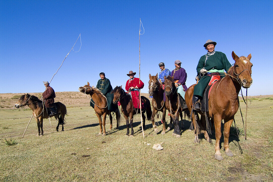 Riding the grassland, Chagang, Inner Mongolia, China