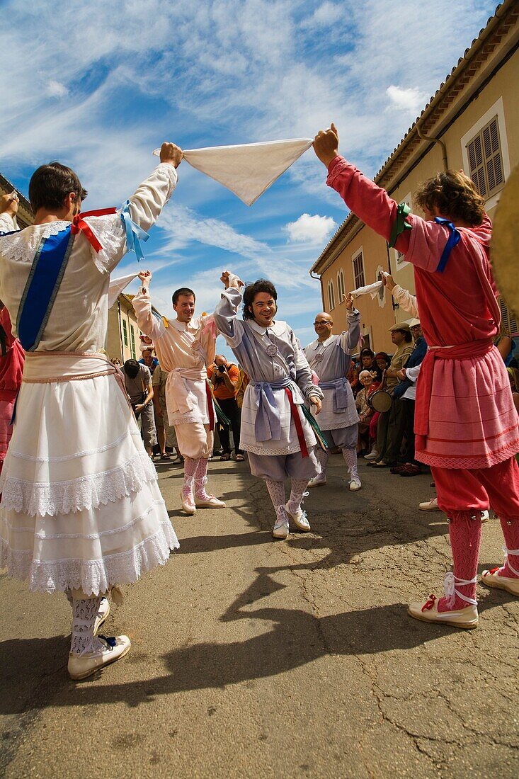 Cossiers dance festival, Alaro, Majorca, Balearic Islands, Spain