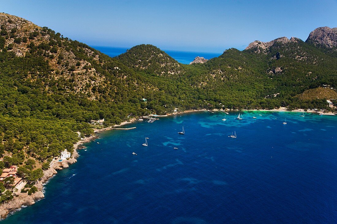 Cap de Formentor beach, Majorca, Balearic Islands, Spain