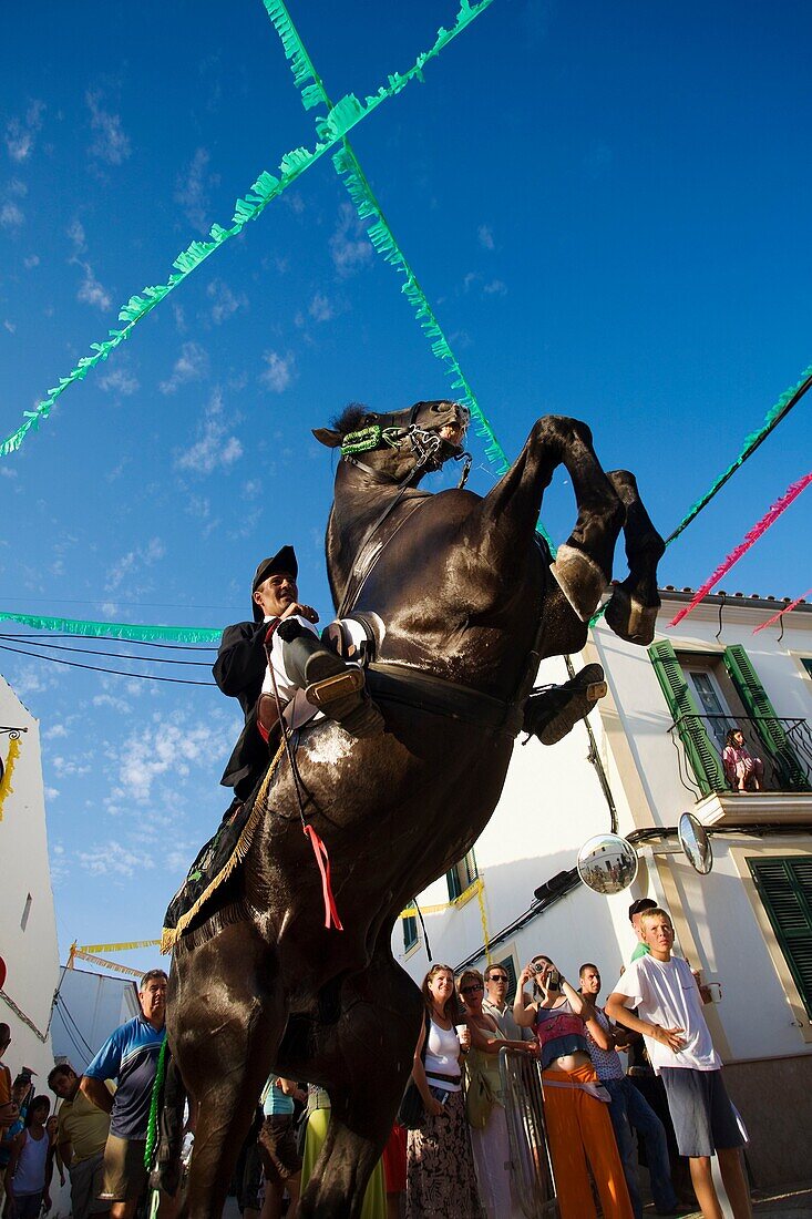 Jaleo traditional festival, Sant Climent, Mao, Minorca, Balearic Islands, Spain