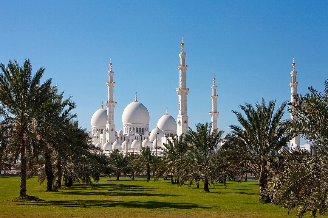 Sheikh Zayed Mosque, Abu Dhabi, UAE (United Arab Emirates)