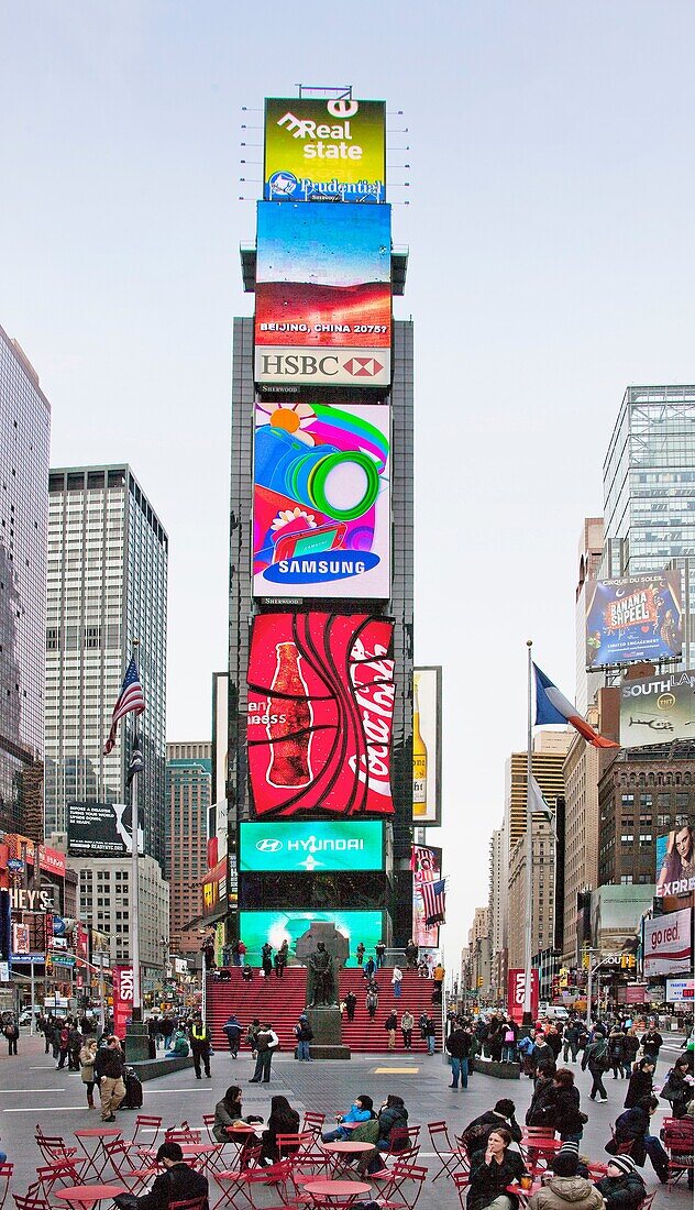 Broadway at Times Square, New York City, USA