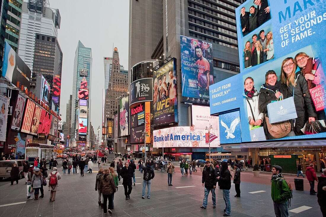 Broadway, Times Square, New York City, USA