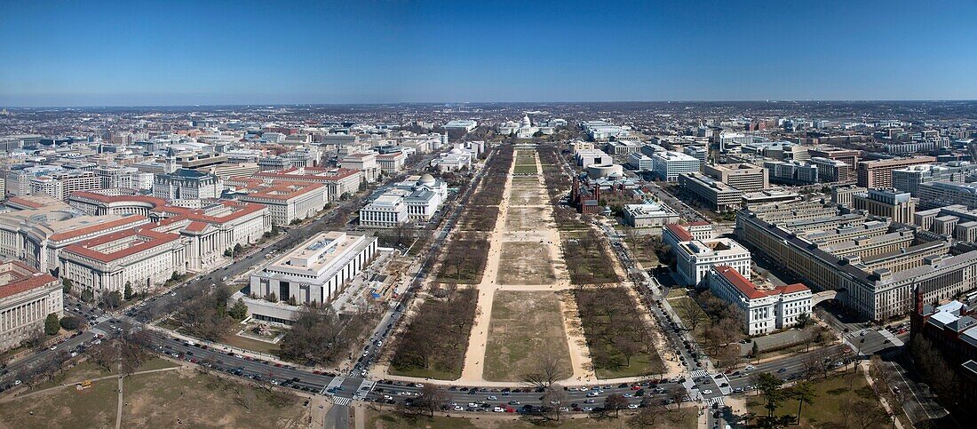 National Mall and US Capitol, Washington D.C., USA