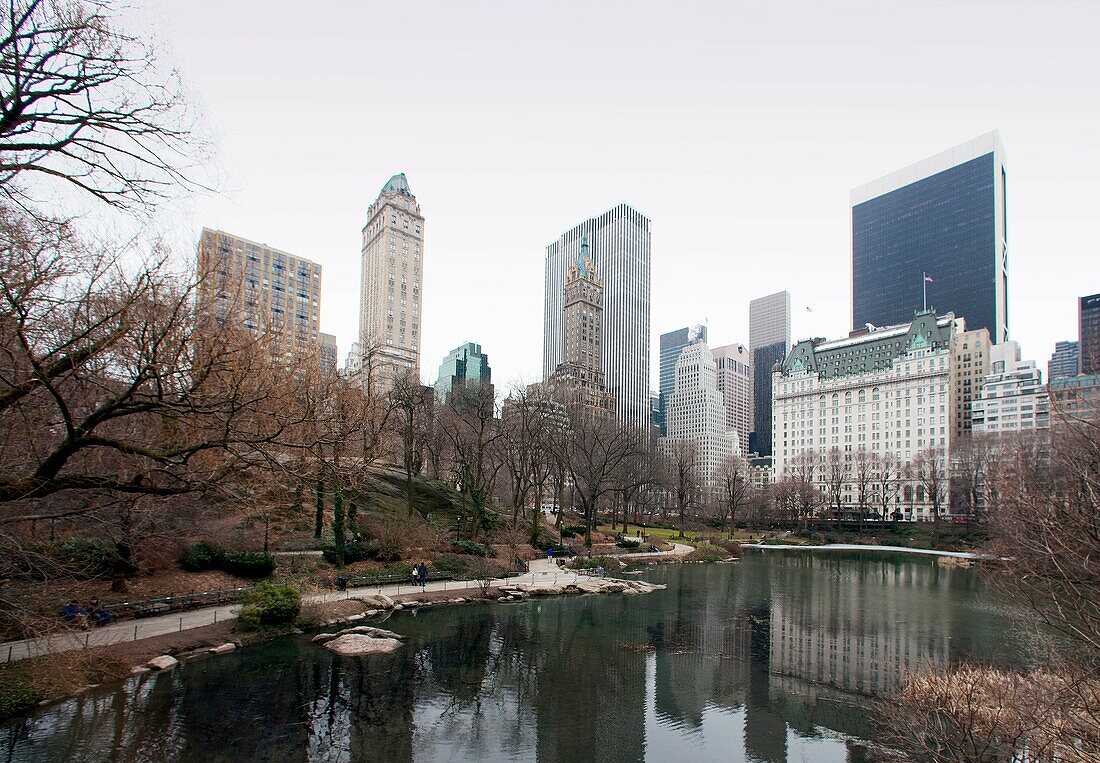 Midtown Manhattan from Central Park, New York City, USA