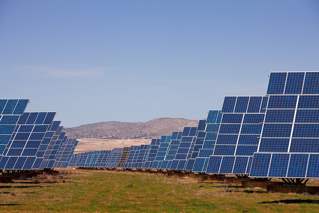 Solar panels, Andalusia, Spain
