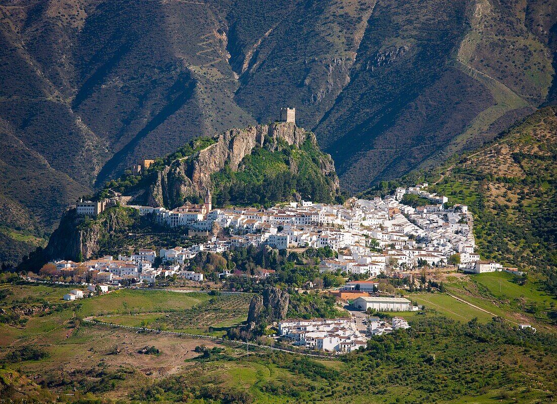 Zahara de la Sierra, Sierra de Grazalema, Cadiz province, Andalusia, Spain